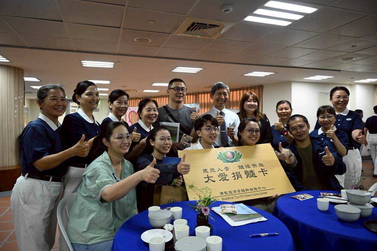 高雄造血幹細胞驗血活動 見證者帶動髓緣生命接力